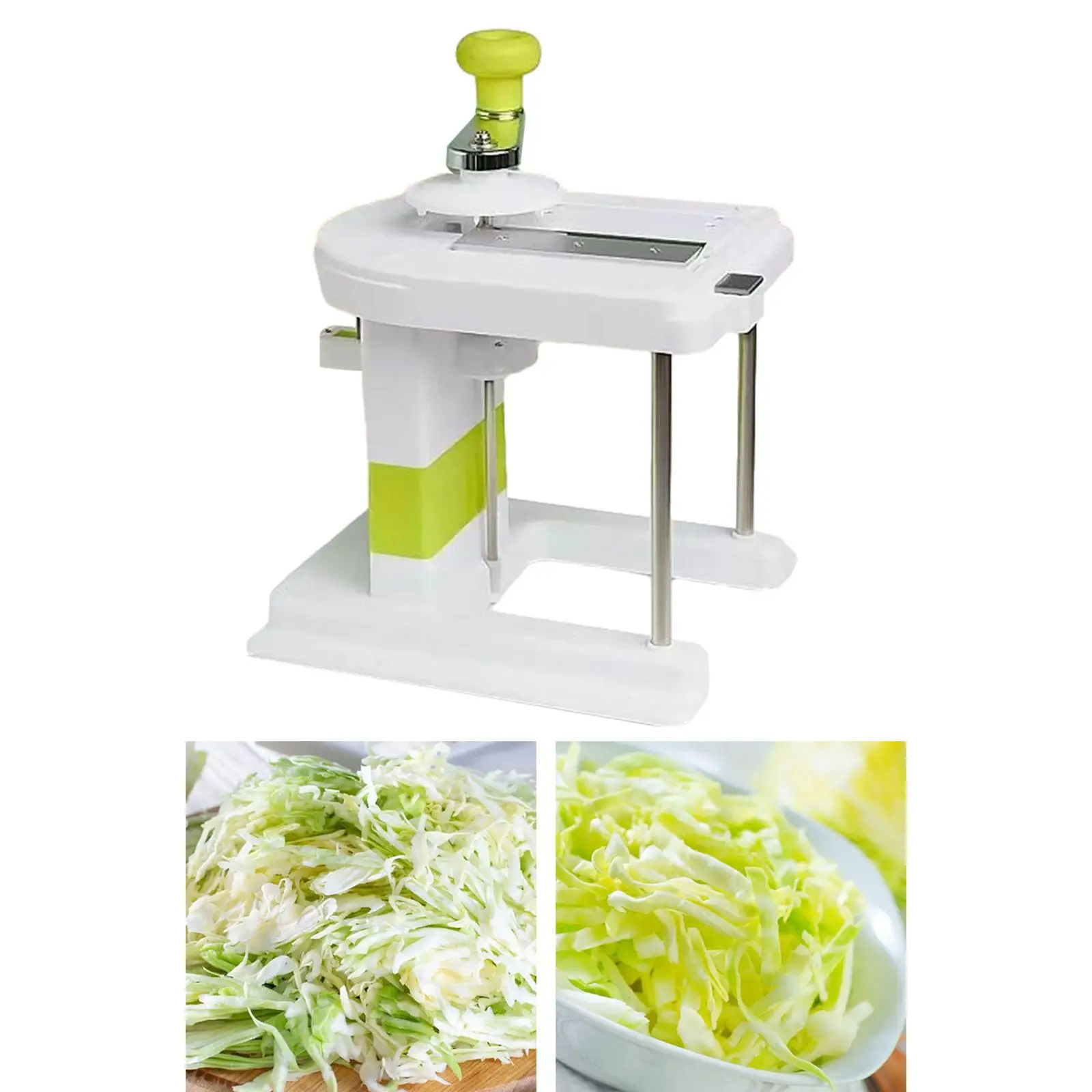 Cabbage Chopper Easy to Use Hand Crank Cabbage Cutting Machine for Home
