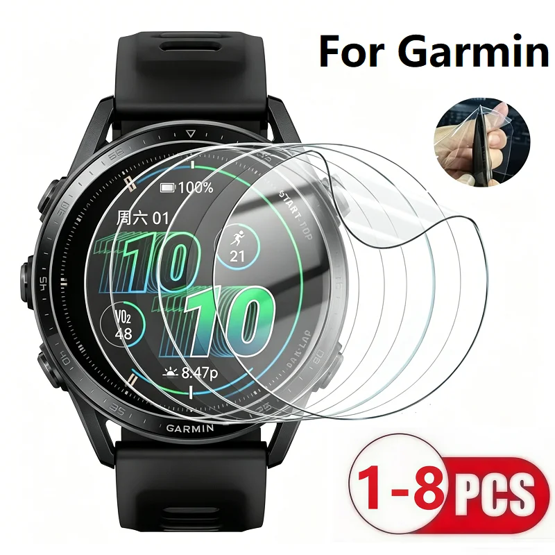 Hydrogel Soft TPU Protective Film Foil for Garmin Forerunner Screen Protection