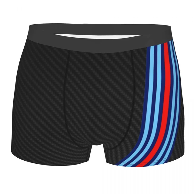 Men Carbon Fiber Racing Stripes Underwear Novelty Boxer Shorts Panties  Homme Soft Underpants Plus Size - AliExpress