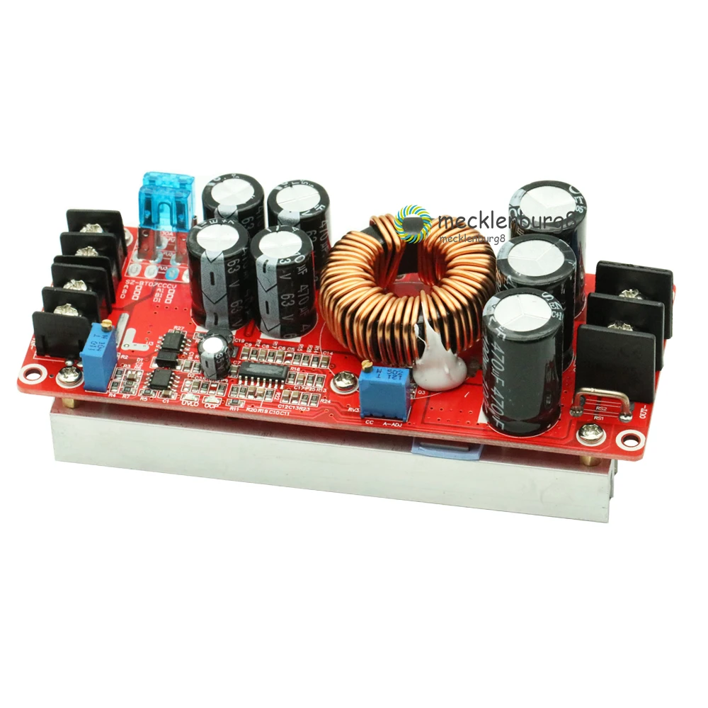 

DC 20A 1200W Step-Up Boost Constant Current Module Variable Voltage Power Supply IN 8-60V Step Up Module Top Quality