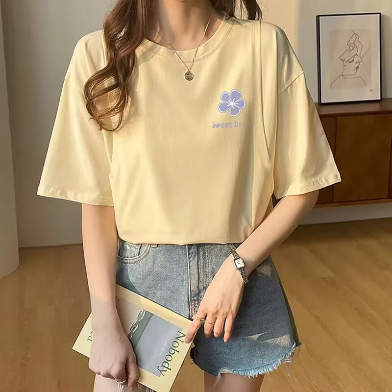2025 Summer Postpartum Women's Breastfeeding T-shirt Short Sleeved Round Neck Maternity Nursing Tees Slim Zip Fly Lactation Tops 6