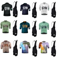 SYN Summer cycling clothes men's jerseys road cycling short sleeved sets bibs quick drying clothes breathable cycling shirt 1