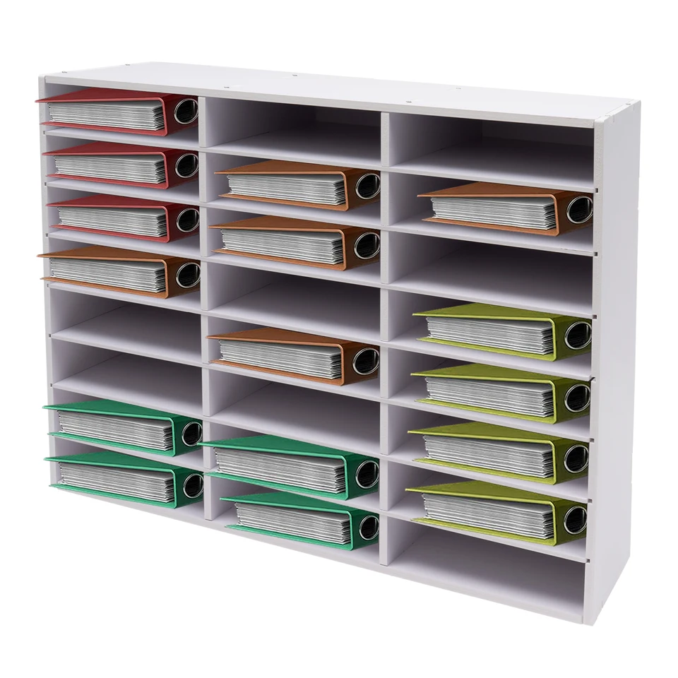 Bymaocar 24 Compartment Literature File Organizer