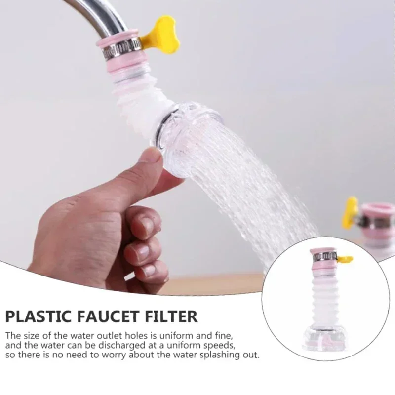 Universal 360 Rotation Faucet Bubbler Swivel Water Saving Economizer Head Shower Kitchen Faucet Nozzle Adapter Sink Accessories 3