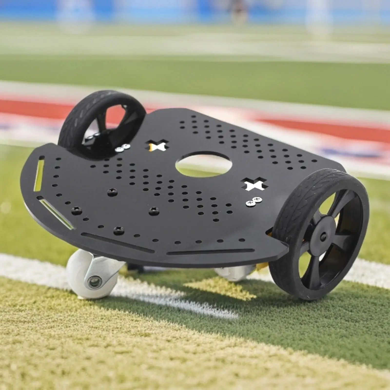 2WD Smart Robot Car Chassis Replacement High Friction Nonslip with Double Motors Base Easy Installation Intelligent Vehicle Part 2WD Smart Robot Car Chassis Replacement High Friction Nonslip with Double Motors Base Easy Installation Intelligent Vehicle Part