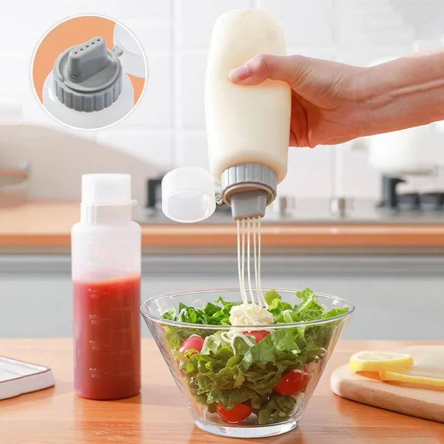 Seasoning Bottle Condiment Squeeze Bottle Squeeze Condiment Bottle Sauce Bottle Seasoning Squeeze Bottle Honey Dispenser Squeeze Bottle Kitchen Jam Squeeze Bottle Honey Salad Pot Sauce Dispenser Seasoning Container Ketchup Dispenser With Scale Seasoning Bottles