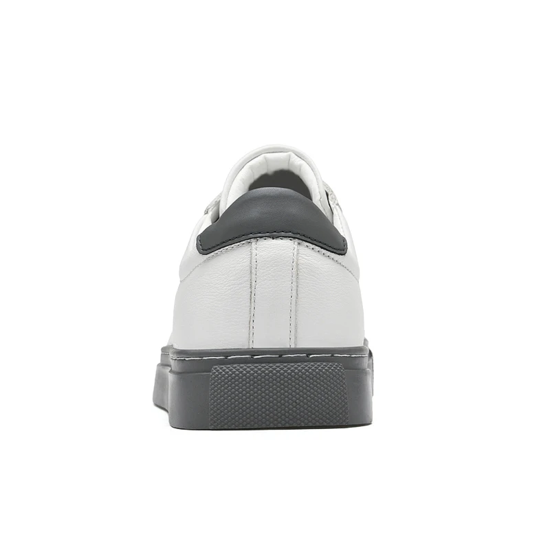 Men Skateboarding Shoes Genuine Leather Sneakers Casual Shoes Fashion Trend Flat High Quality Plus Big Size 48 49 50 5