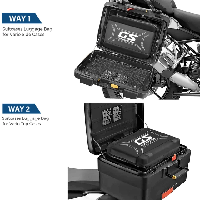 For BMW R1250GS F850GS F750GS Adventure Side Case Inner Luggage Bag for F850GS F750GS LC Luggage