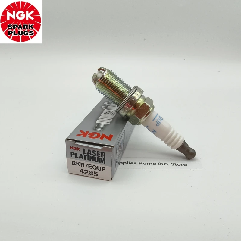 포르쉐 911 박스터 카레라 카이맨용 오리지널 NGK BKR7EQUP 4285 레이저 플래티넘 점화 플러그, OEM 99917022390, 4 개, 6 개