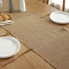 Natural Jute Table Runner with Tassels Rustic Farmhouse Boho Table Runner for Home Dining Table Decor Bohemian Wedding Decor 6