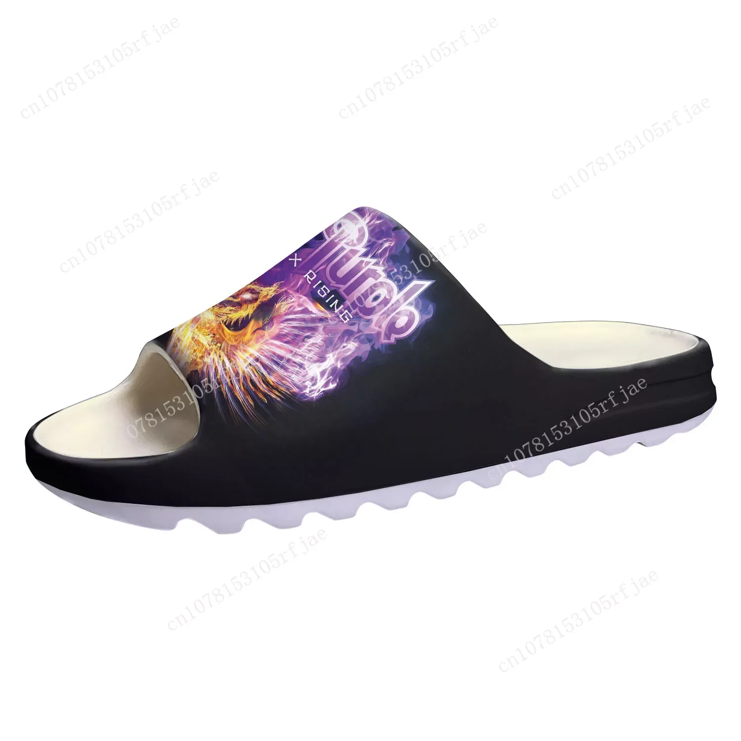 

Deep Purple Heavy Metal Rock Band Soft Sole Sllipers Home Clogs Water Shoes Mens Womens Teenager Beach Customize on Shit Sandals