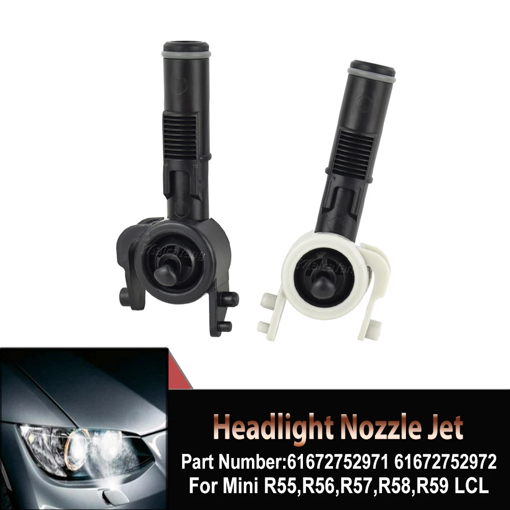 

61672752972 61672752971 для BMW Mini Cooper R55 R56 R57 R58 R59 Автомобильная Передняя зеркальная фара струйная Форсунка
