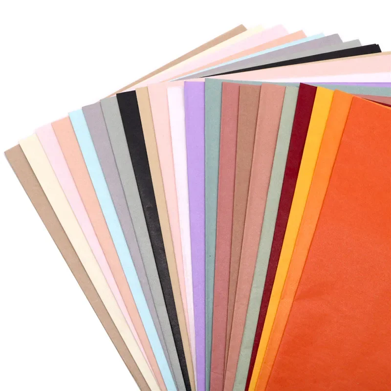 Premium 20-Piece Gift Packaging Tissue Paper Set, 50x70cm Sheets for Elegant Wrapping & Crafting