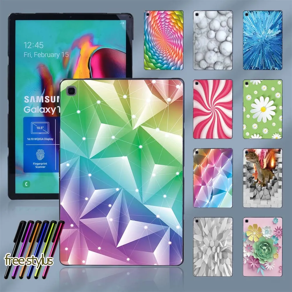 Per Samsung Galaxy Tab A7 10.4 "/Tab A 8.0 2019/Tab S6 Lite Custodia/Tab A A6/Tab S5E/ Tab A 10.1/10.5 Custodia Posteriore In Plastica Per Tablet