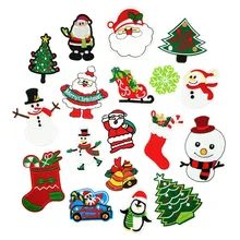 Christmas Cloth Stickers Old Man Christmas Tree Snowman Embroidery Decoration Clothes Stickers Patch Stickers Can Be Sewn