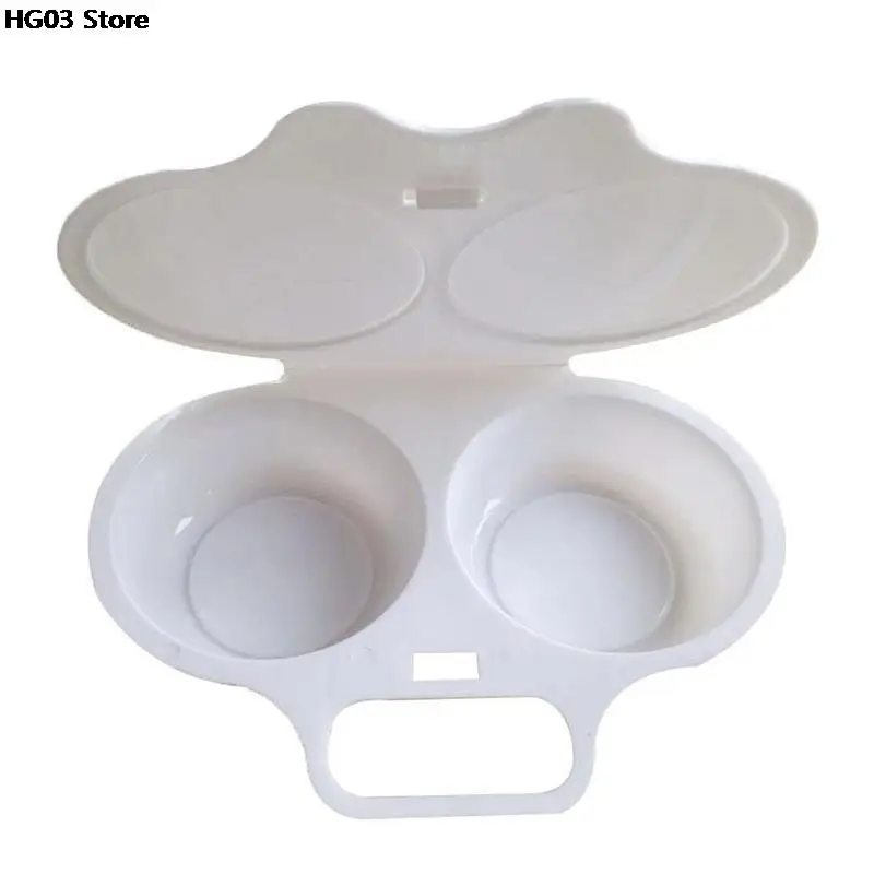 Home Kitchen Microwave Oven Round Shape Egg Steamer Cooking Mold Egg Poacher egg cooker egg boiler mold cup egg poacher silicone egg poacher steam egg rack