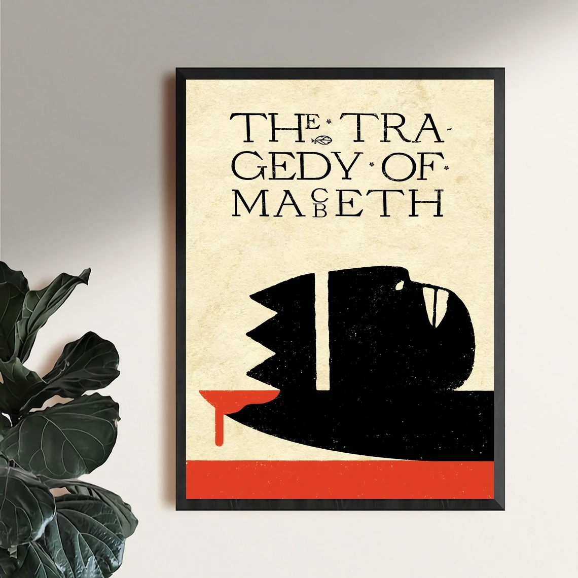 

The Tragedy of Macbeth (2021) Movie Poster Star Actor Art Cover Canvas Print Decorative Painting (No Frame)