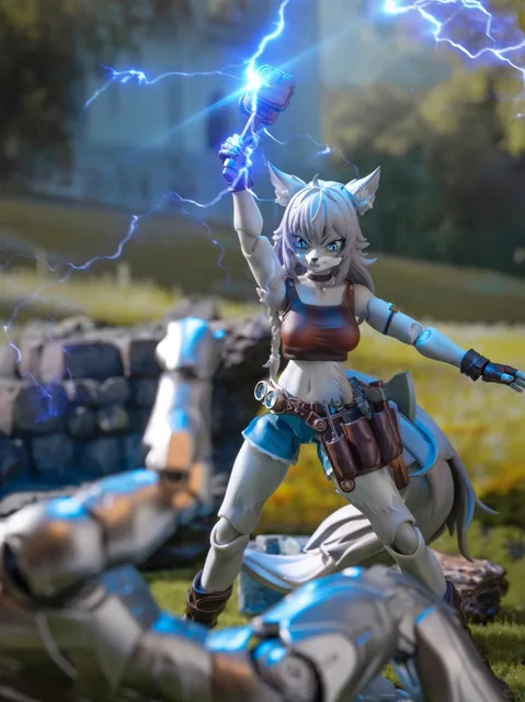 MysticLand Liya Alopex フィギュア LADo TOYS In Stock LADoTOYS ERA-001 Liya-Alopex Fix Ver. Model Toys