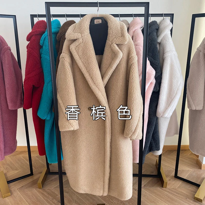 cocos091レディースロングコート　アルパカ毛コート暖かいゆったり M 11-72-95_0.jpg