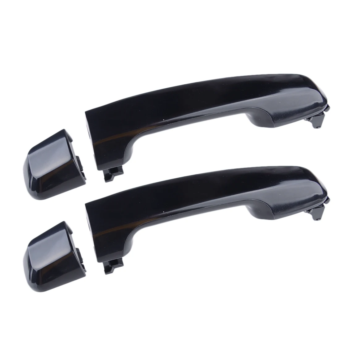 

1 пара, задняя внешняя дверная ручка для Toyota Land Cruiser Prado J150 Series 2009-2013 2014 2015 2016 2017 2018 2019 2020, Черная