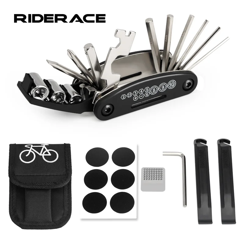 Bicycle Repair Tool Kit Portable MTB Road Bike Tire Tyre Lever Puncture