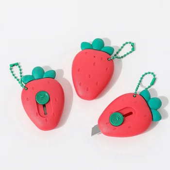 Mini Coltello Multiuso a Forma di Frutta, Taglierino Portatile per Studenti, Coltello Artistico per Aprire Scatole, Artigianato e Fai-da-Te
