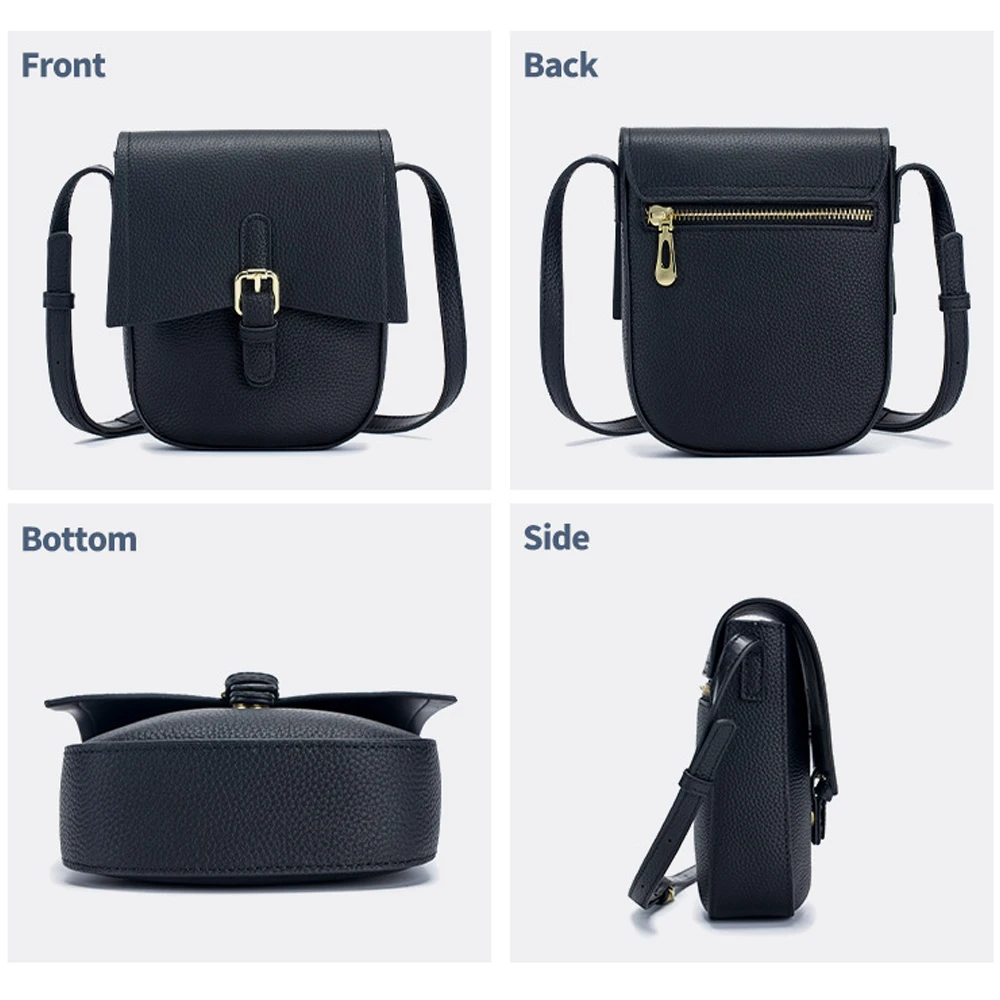 Phone Crossbody Bags for Women Small Leather Mini Shoulder Cellphone Wallet Adjustable Shoulder Strap Versatile Mobile Phone Bag