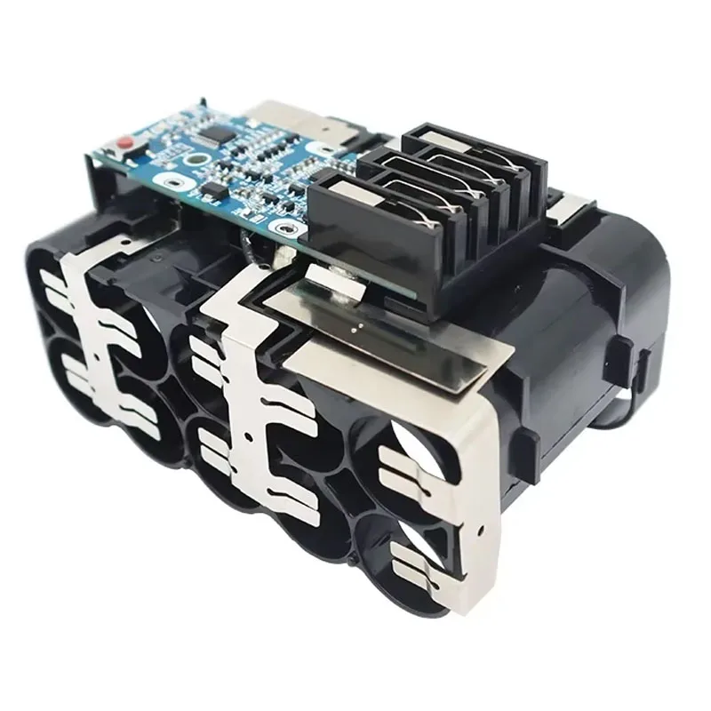 Plastic Case PCBA Charging Protection Board for M18 Li-ion Battery Box Shell for Milwaukee 18V Lithium Battery Housing BMS Label