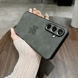 Custodia per telefono in pelle di alta qualità con cover in bumper morbido