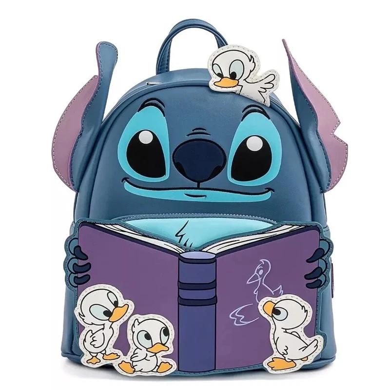 thumbnail image 1 of Loungefly 8 Styles Stitch Series Story Backpack Time Mini Backpack Story Time with Ducks Mini Backpack, 1 of 4