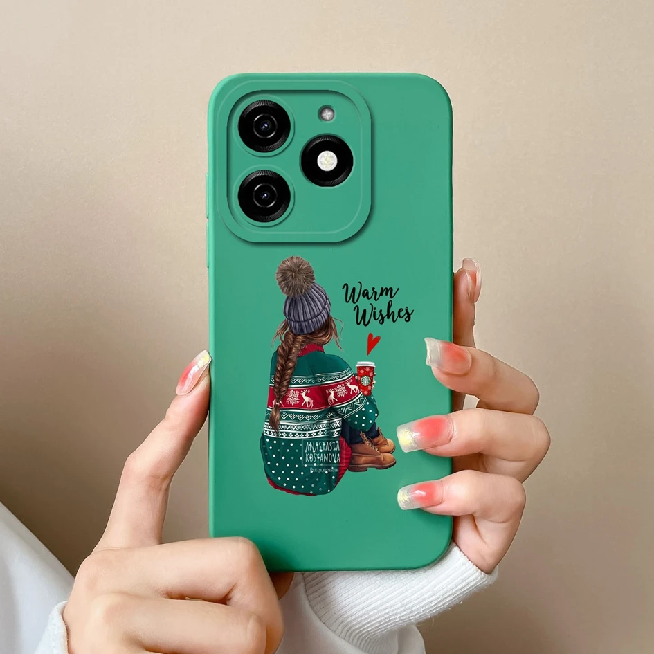 Stylish Butterfly Silicone Phone Case - Cute Matte Protective Cover