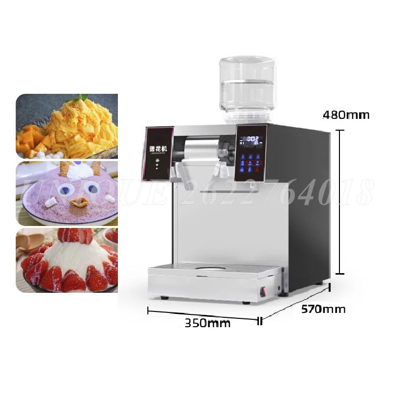 

Commercial Snowflake Ice Machine Ice Maker Automatic Ice Sand Shaved Ice Machine Korean Online Red Milk Tea Shop Ice Maker