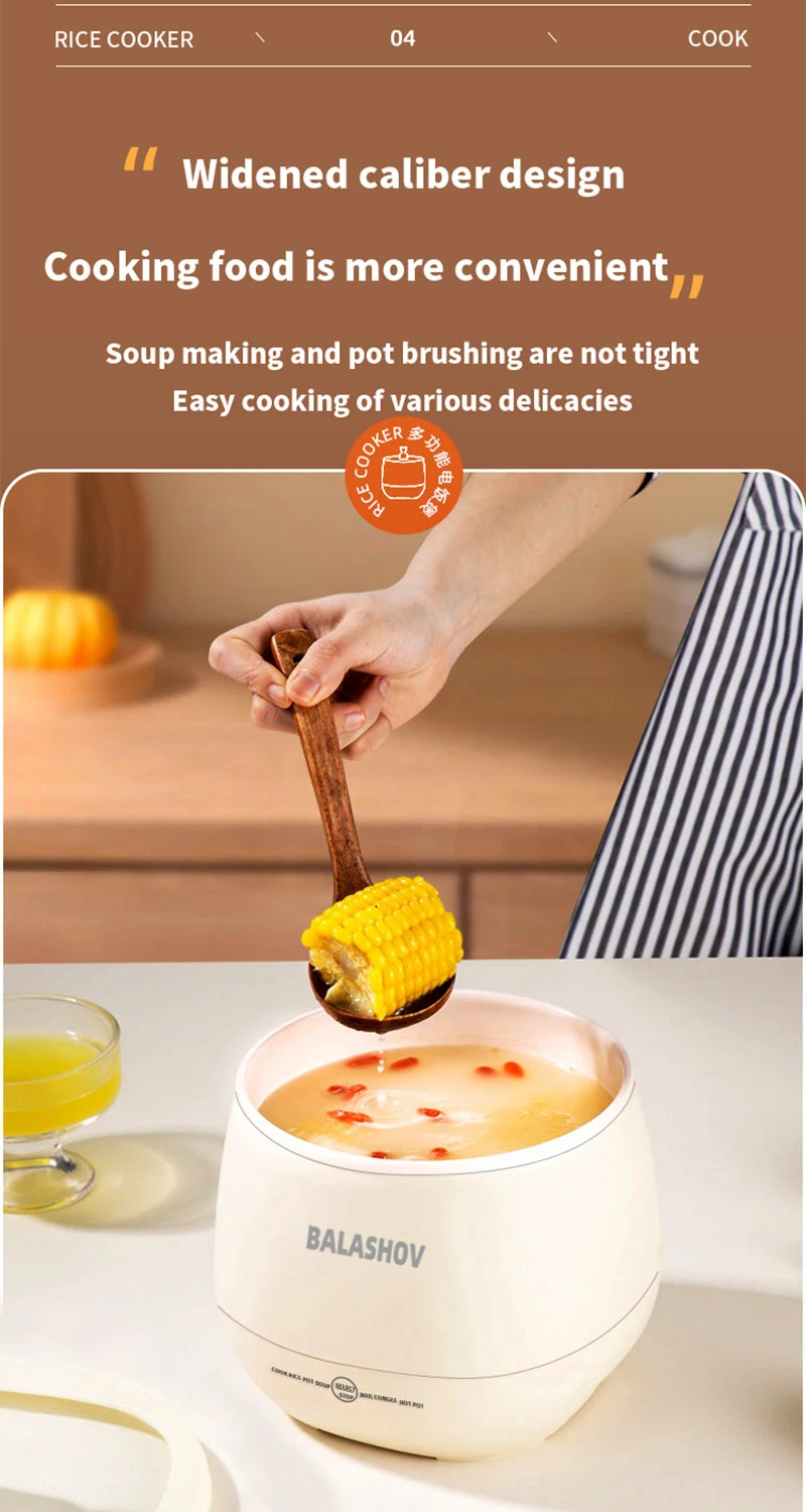 1.8L Portable Mini Rice Cooker Household Kitchen Multifunctional Non-Stick Electric Cooking machine 1-2 People Small Rice Cooker 7 küchexyz.de S240e731451f546999dc3158f17265cbew küchexyz.de Best Price | Fast Delivery |Quality Product 1.8L Portable Mini Rice Cooker Household Kitchen Multifunctional Non-Stick Electric Cooking machine 1-2 People Small Rice Cooker