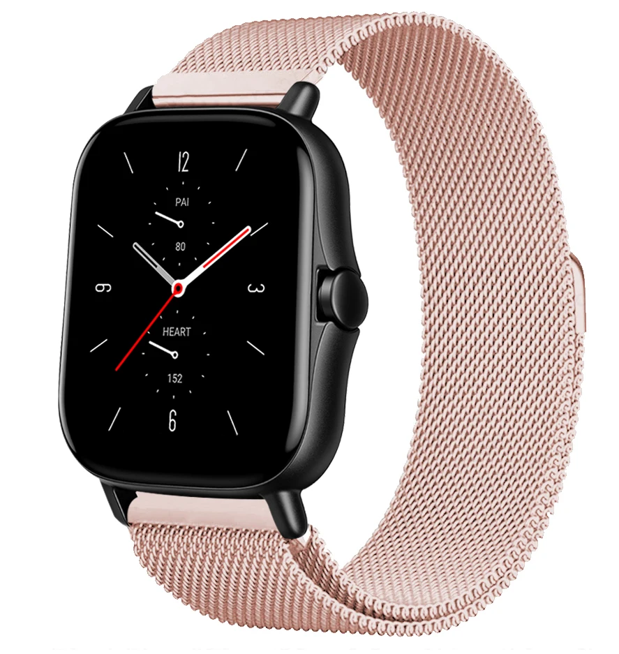 Magnetic Metal Mesh Smartwatch Bracelet Strap