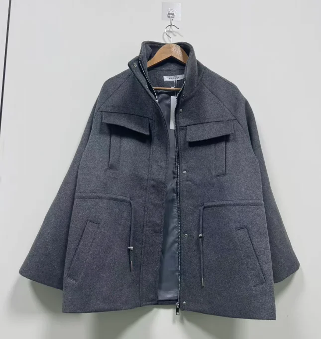 Women Fashion Woolen Jacket