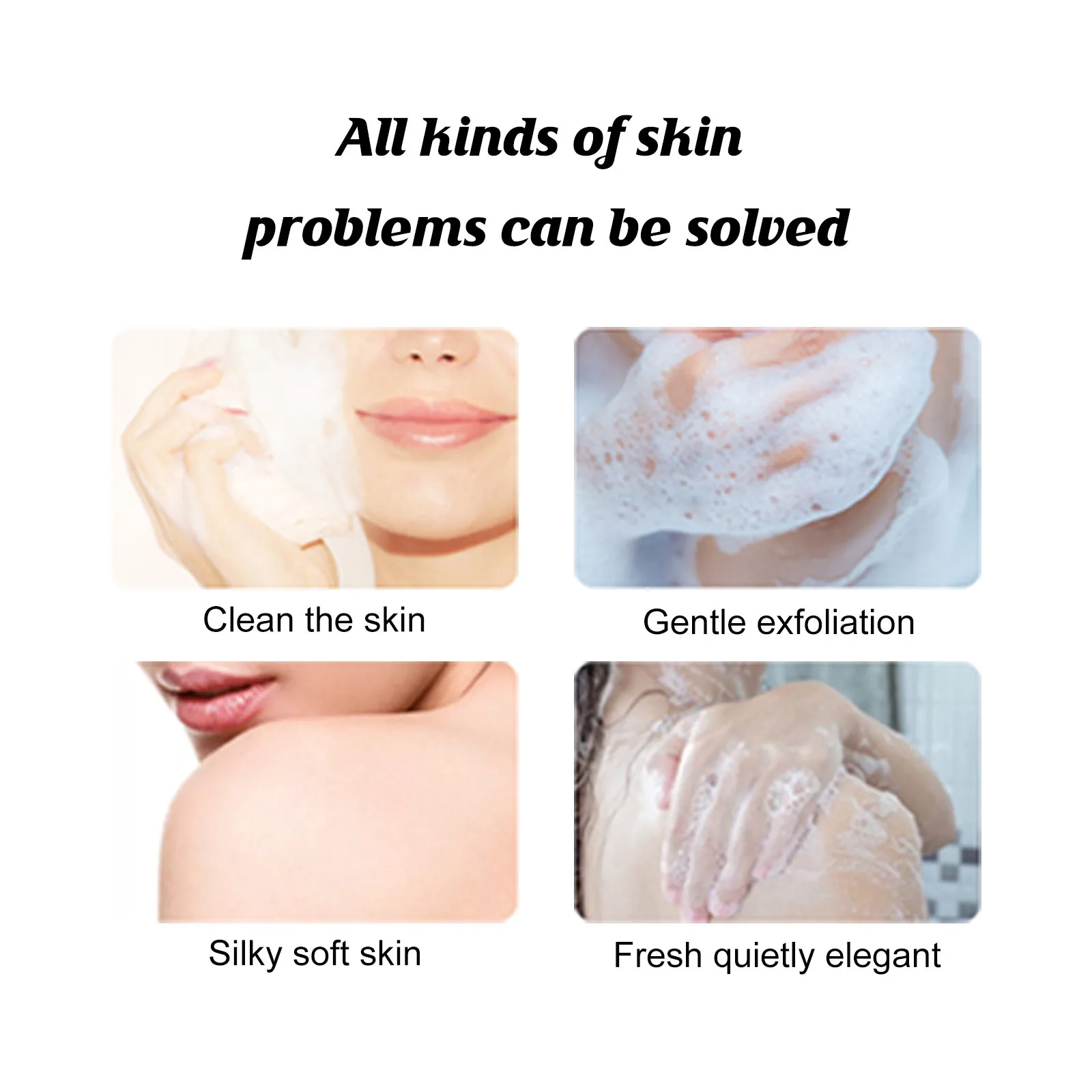 Facial Cleansing Soap Anti Acne Remove Pimples Blackhead Dark Spots Shrink Pores Gentle Moisturizing Soothing Face Wash Cleanser 6