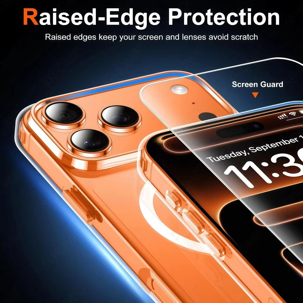 Premium Tempered Glass Screen Protector Set (5-Pack)