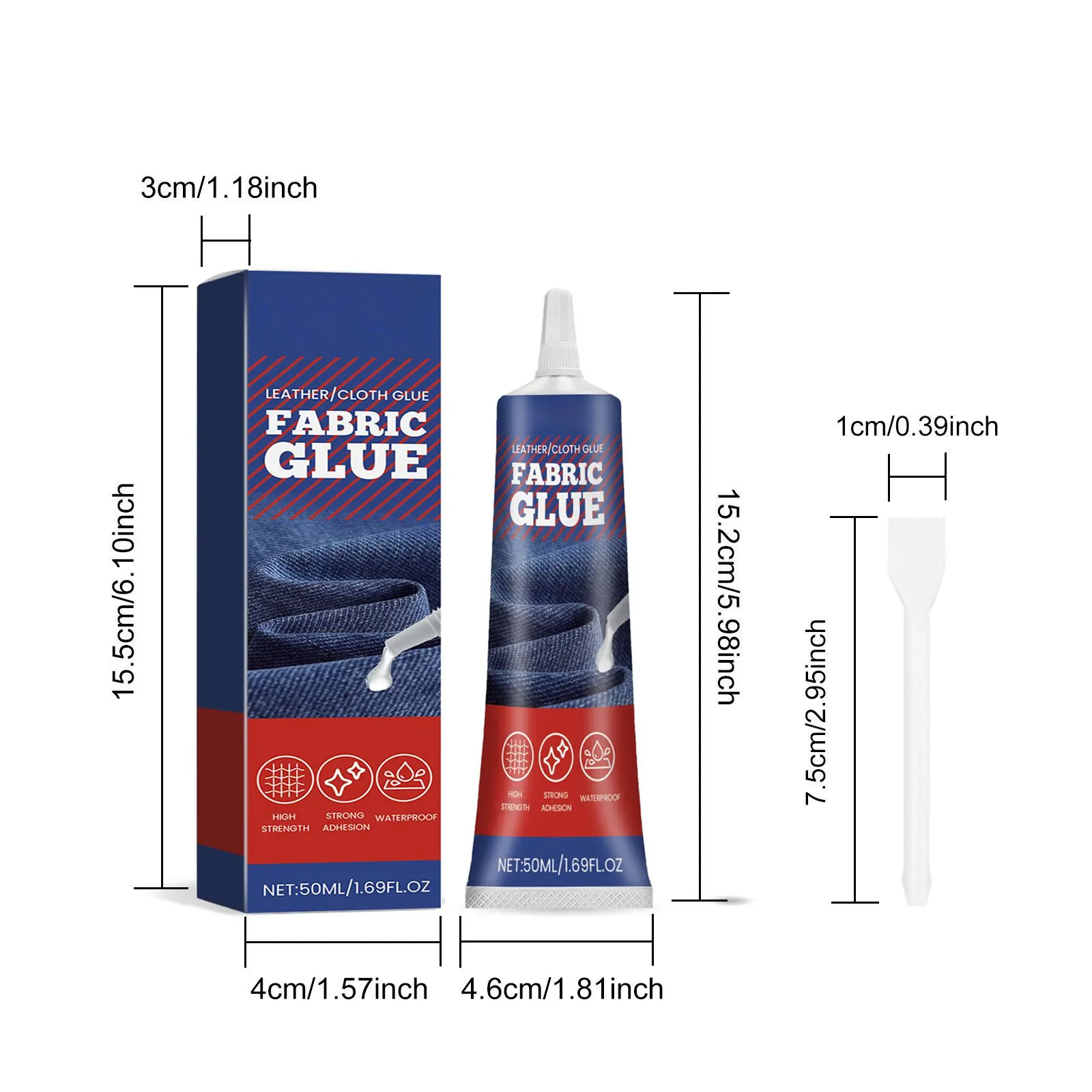 Description Picture 4 of itemFabric Glue for Clothes Quick Dry Fabric Stitch Clothes Sewing Adhesive Multi-Functional Fabric Adhesives Clothing Mending Glue