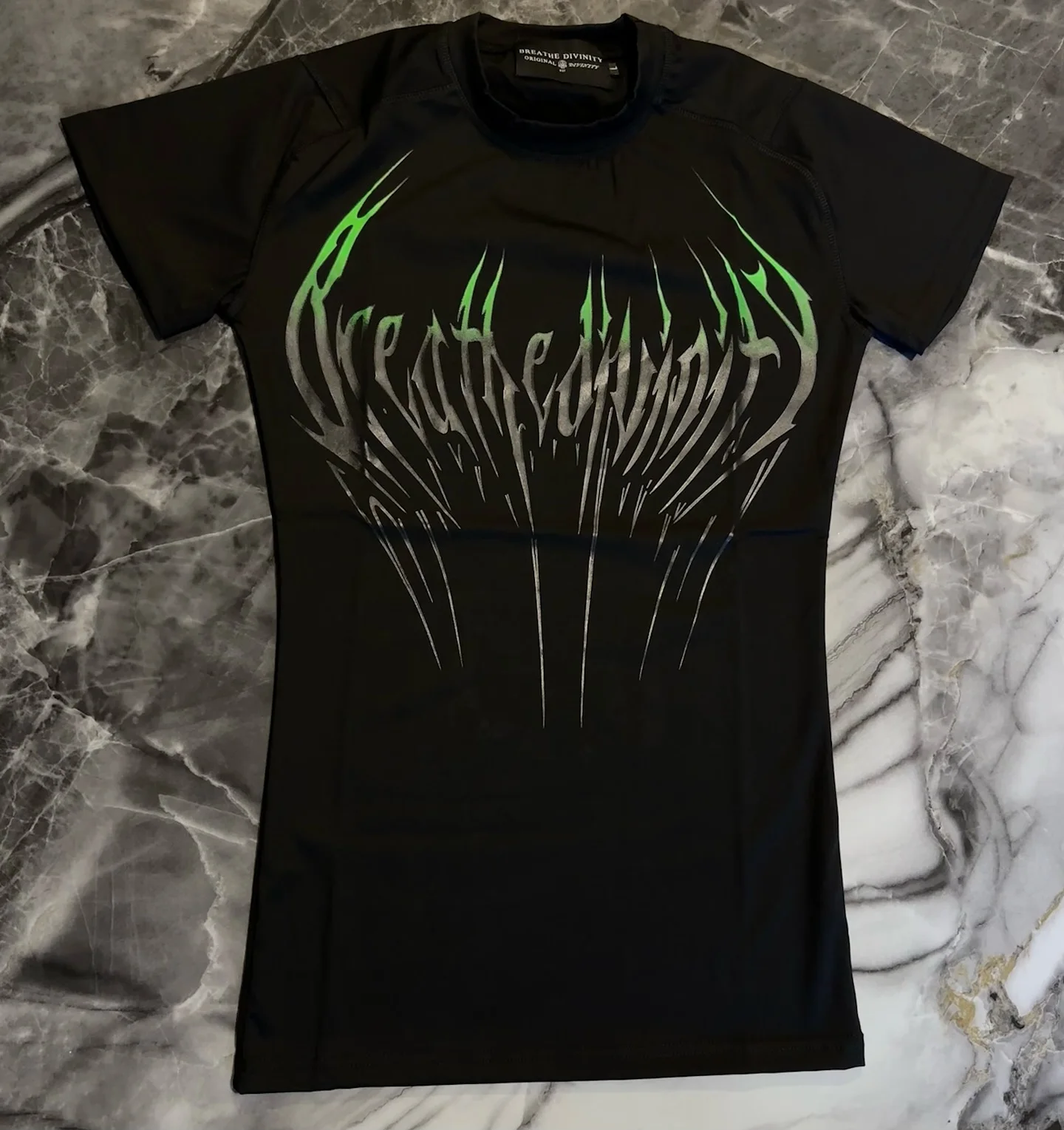 トップス breathedivinity void tech compression Void Tech Doomslayer Zip-up Compression Darkness