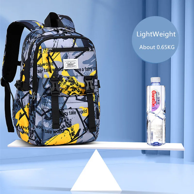 Fengdong primary school bags for boys lightweight backpack large capacity bookbag waterproof backpack elementary student bagpack 4