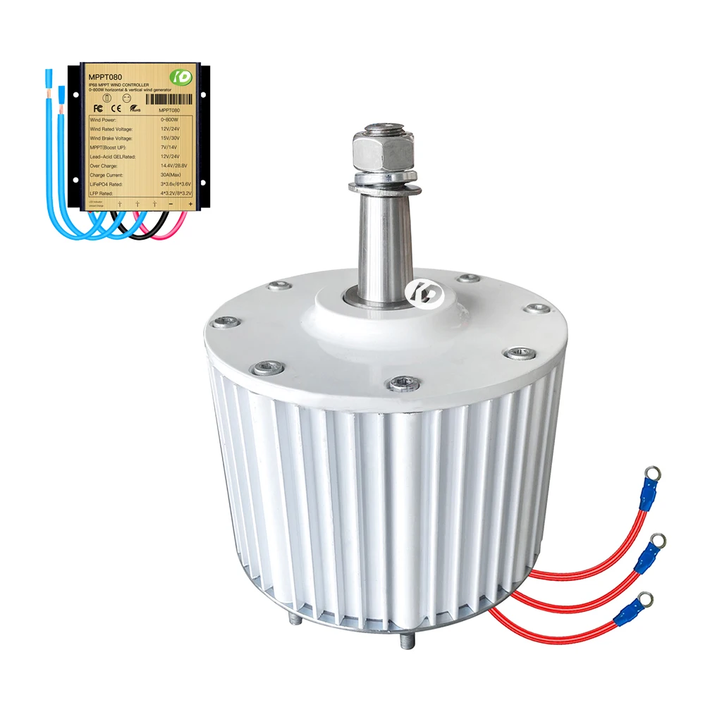 1000w 500rpm 50hz Ndfeb Pmg Rare Earth Permanent Generator 24v