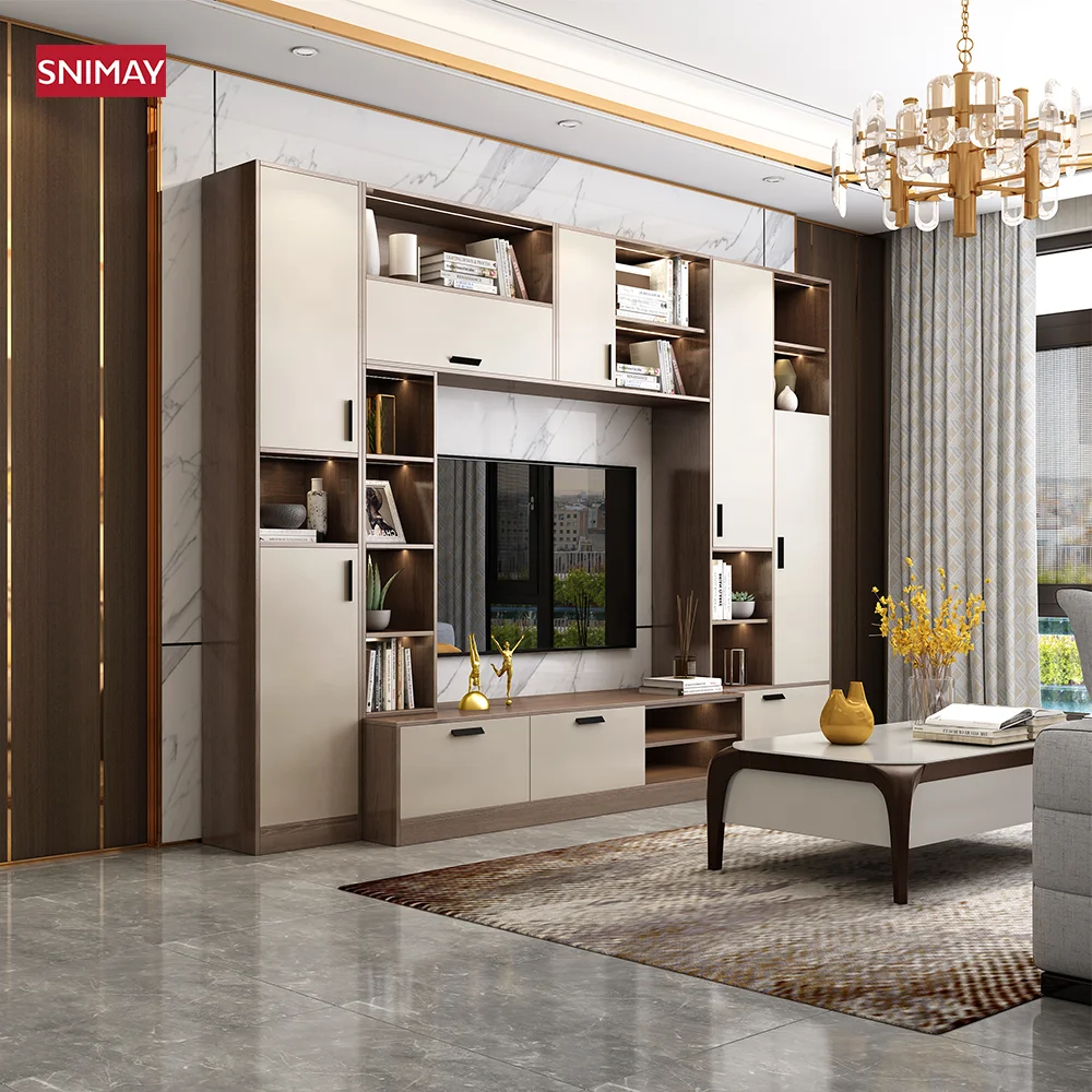 Modern Simple Living Room Furniture Set TV Cabinet