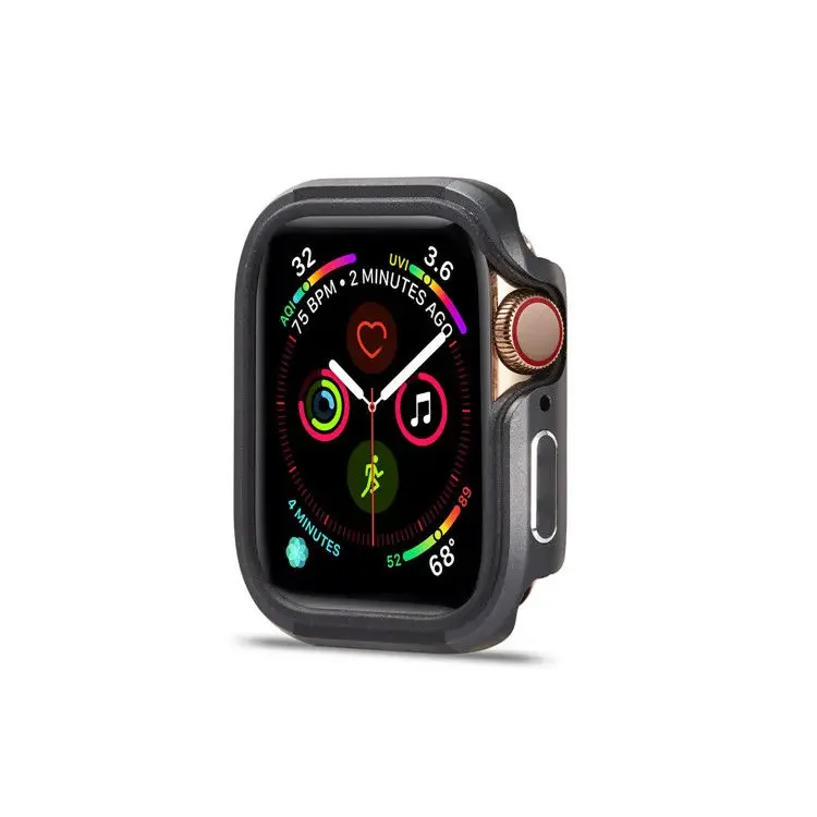 Premium Aluminum Alloy Watch Case - Durable Metal + TPU Protection