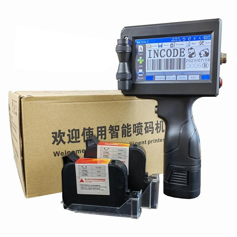 

2023 New Arrival Product Mini Smart NH05 Portable Hand Held TIJ Expiry Date Code Coding Print Machine Thermal Inkjet Printer 3s