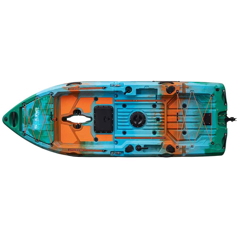 38inch Ultra Wide Durable Modular Kayak Fin Drive Surfing Water Deep Lakes Ocean Easy-to-Carry Outdoor Paddling Rowing Boat