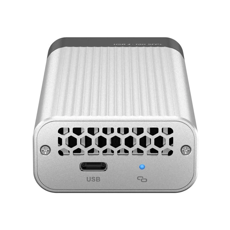 For QNAP QNA-UC10G1SF Network Converter USB4 Type-C To 10GbE