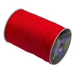 Durable Outdoor Paracord Rope - 100M/50M, 7-Strand, 4mm, Versatile Camping & Survival Gear - 31M (7C Red)