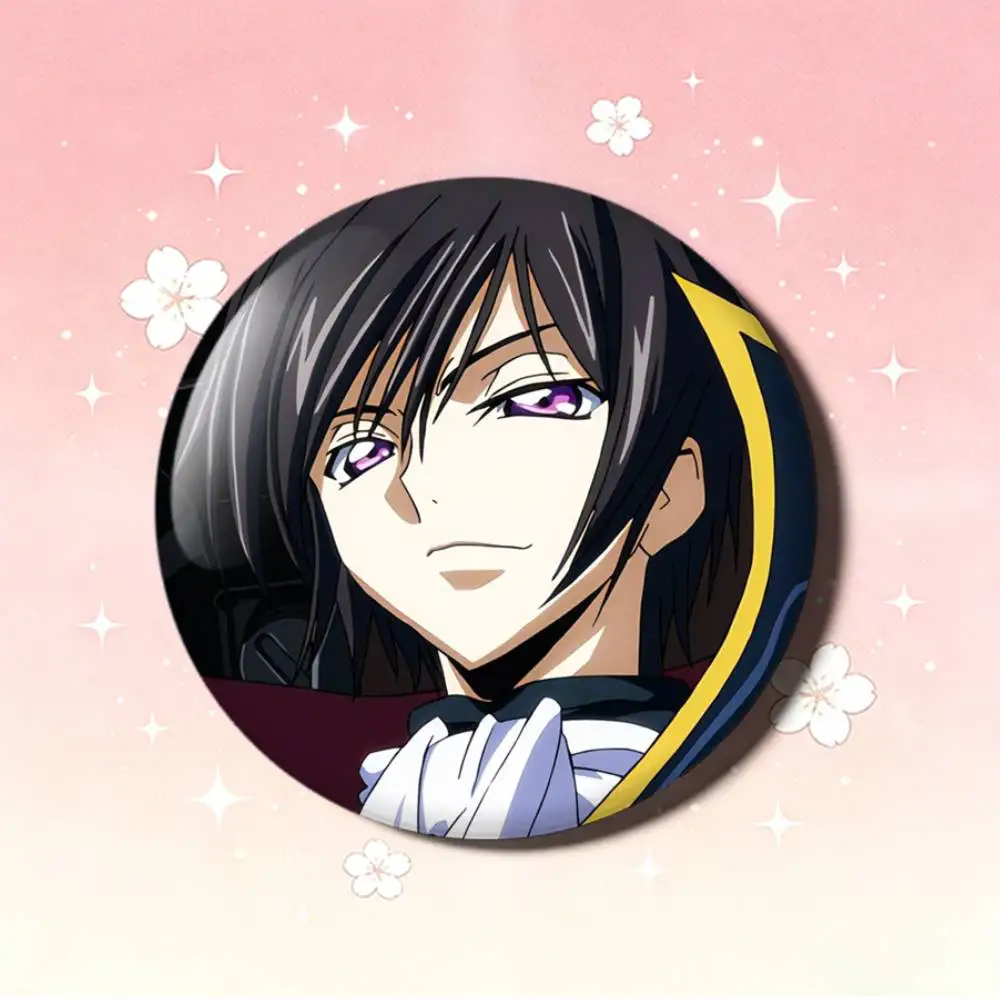Geass Laser Badge - Creative Accessory for Backpack, Clothes, and Hats