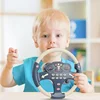 Infant Simulation Shining Steering Wheel Toys Education Lights Sound Copilots Stroller Steering Wheel Children's Vocal Toys Game 2