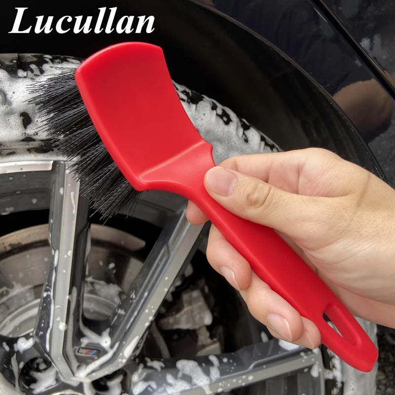 Wheel Cleaning Brushes For Rims Rim Tire Detail Brush With Long Handle Car  Cleaning Tool For Trucks Trailers RV Lift Truck - AliExpress